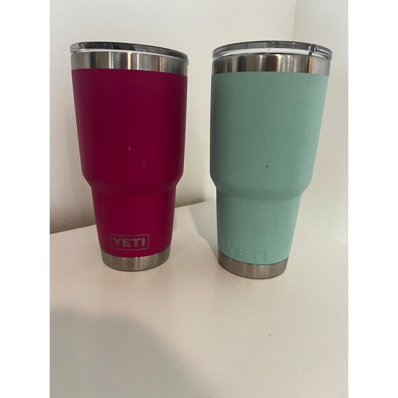 Yeti Other - Yeti Rambler 30 oz Tumbler, Pink and Mint Set of 2